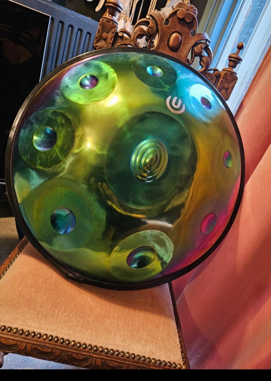 Unieke Hart-Chakra Handpan hele mooie sound, Muziek en Instrumenten, Percussie, Ophalen of Verzenden, Nieuw, Melodische percussie
