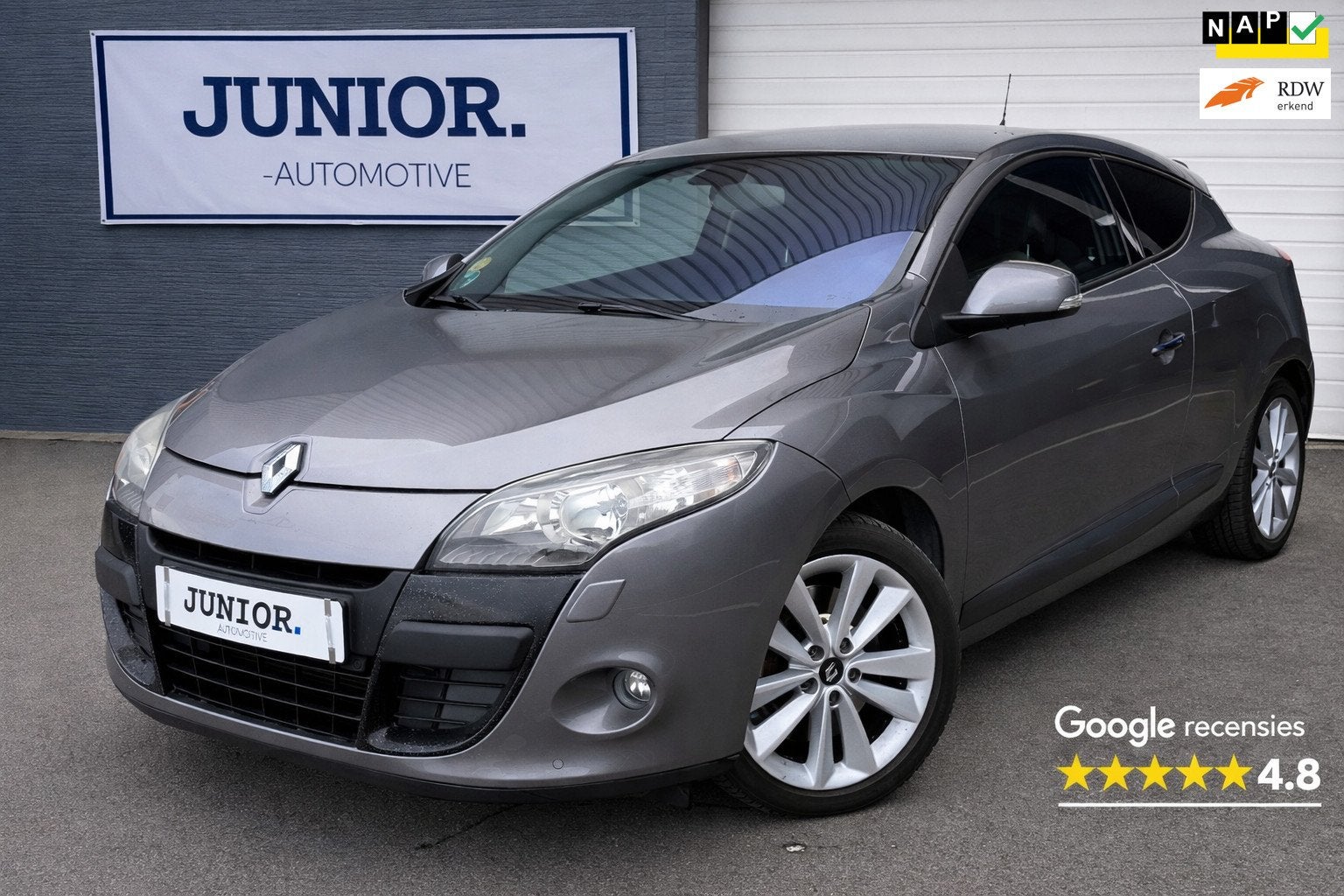 Renault Mégane Coupé 2.0 TCe Privilège 180PK/LEDER/STOELV, 1998 cc, Gebruikt, 4 cilinders, Bedrijf