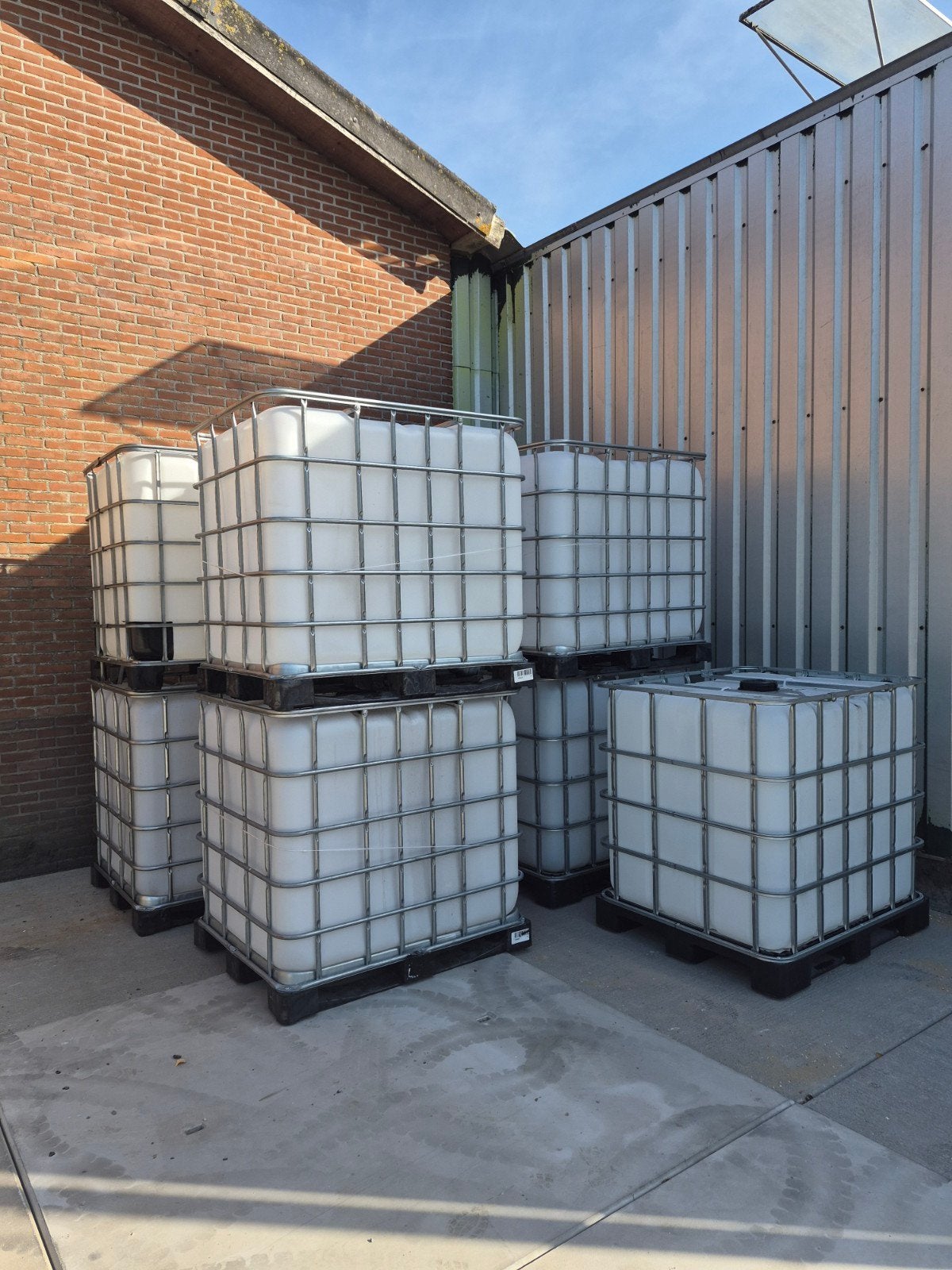 IBC-containers, Ophalen