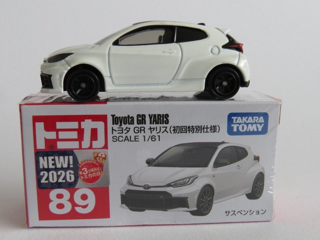Tomica nr89 Toyota GR Yaris (sp) 1/61 3inch tomy, Ophalen of Verzenden, Nieuw, Auto
