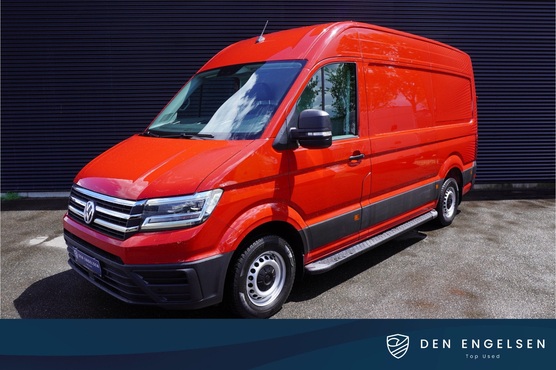 Volkswagen Crafter 180pk Automaat L3H3/L2H2 LED Apple Carpla, Auto's, Gebruikt, Zwart, 4 cilinders, Volkswagen