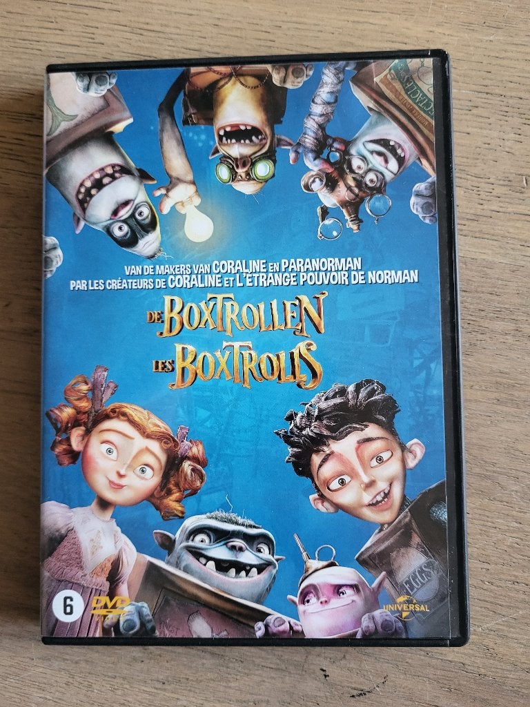 De Boxtrollen - DVD (Animatie, Kinderfilm), Nederlands, Animatie, Nederlands, Ophalen of Verzenden