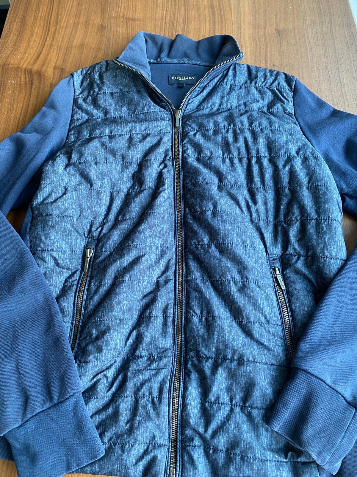 Zomerjas van Cavallaro Napoli, nieuwstaat. Heren, maat M, Ophalen of Verzenden, Zo goed als nieuw, Maat 48/50 (M), Blauw