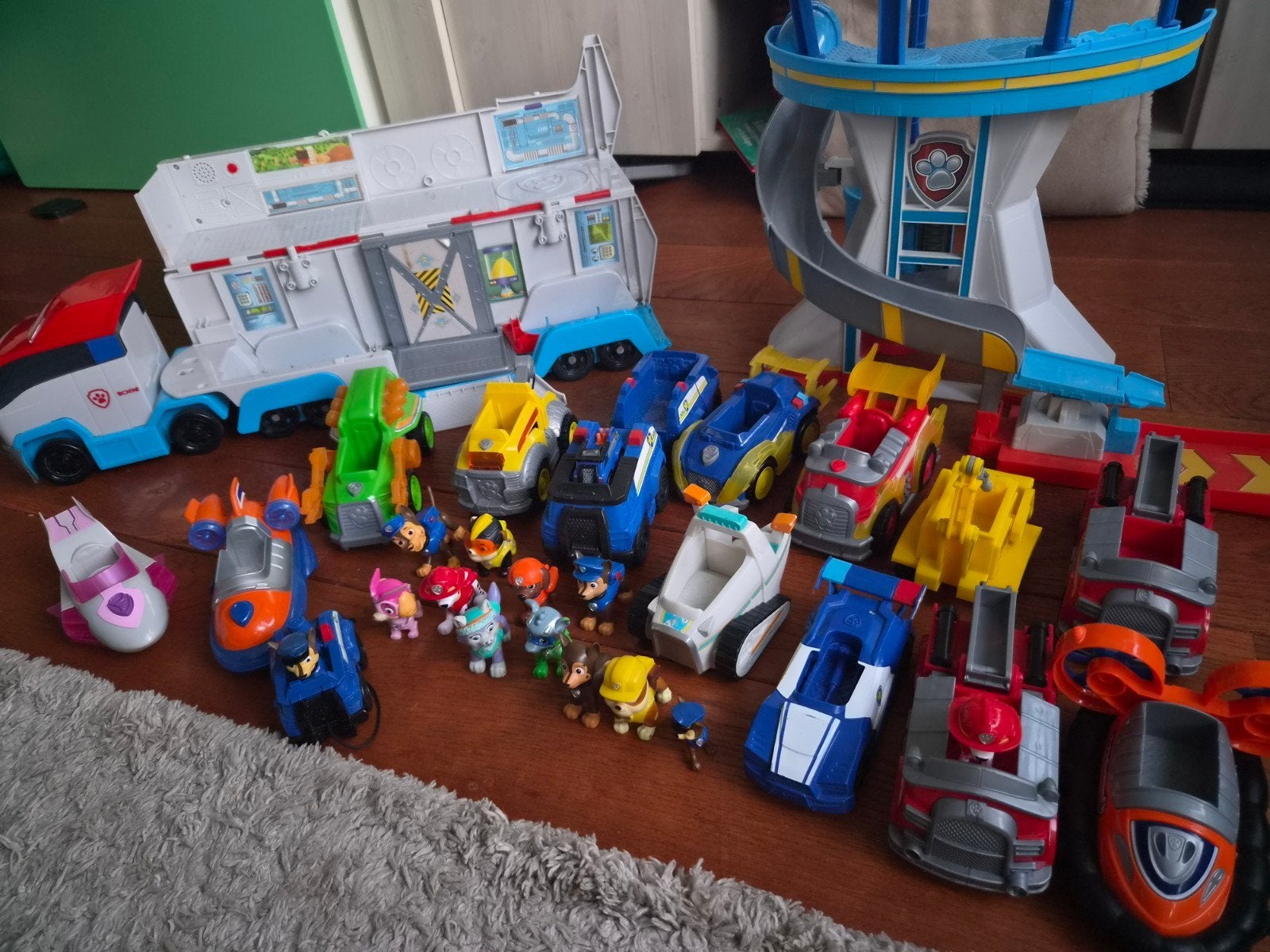 paw patrol voertuigen, Kinderen en Baby's, Ophalen of Verzenden, Gebruikt
