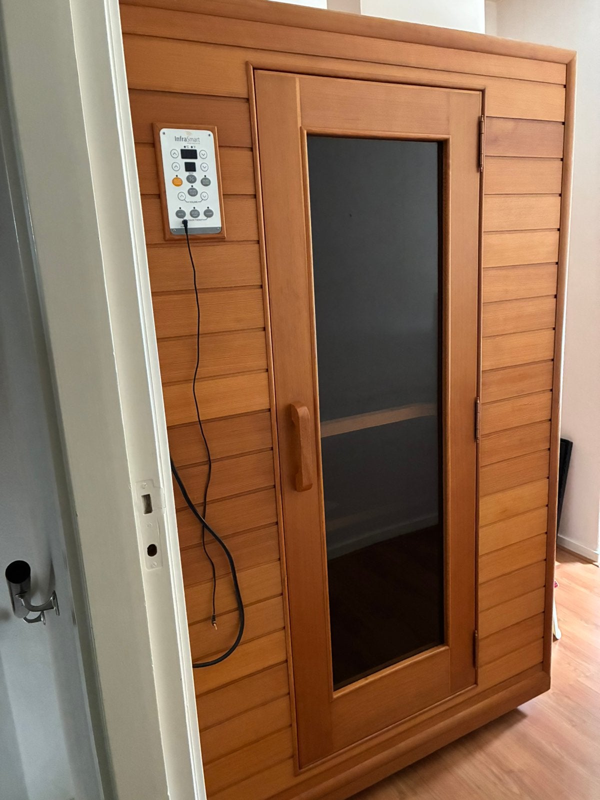 Infrasmart: infrarood/ sauna cabine, Ophalen, Gebruikt, Infrarood, Complete sauna