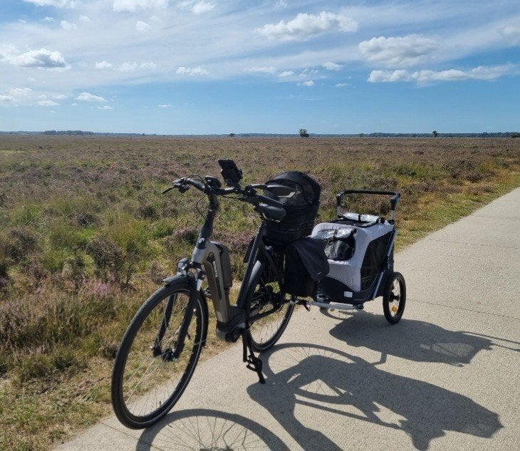 Trixie fietskar / wandel kar voor je huisdier, Ophalen, Trixie, 20 tot 40 kg, Zo goed als nieuw