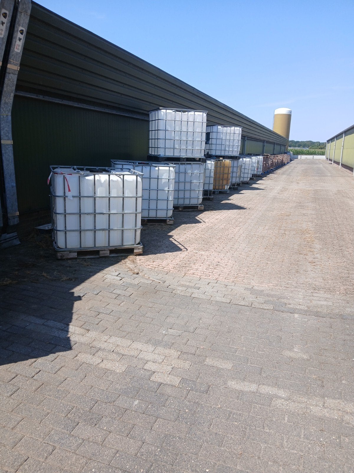 IBC Vaten - Diverse Pallets, Zuur Ingezeten, Ophalen