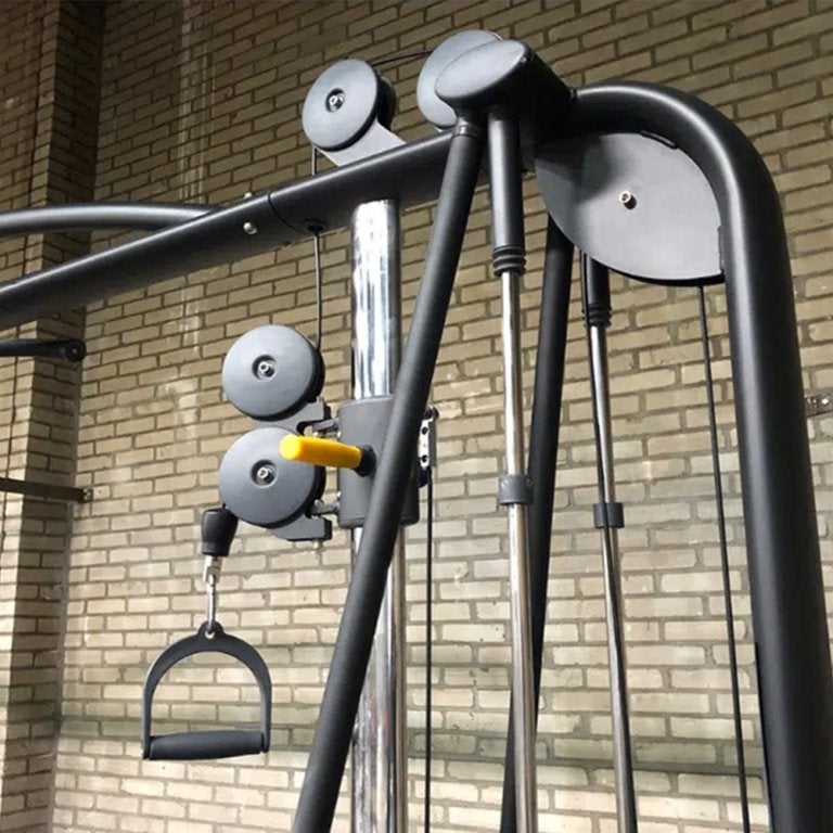 GYMFIT – CABLE CROSSOVER – DUAL PULLEY, Ophalen of Verzenden, Gebruikt, Overige typen