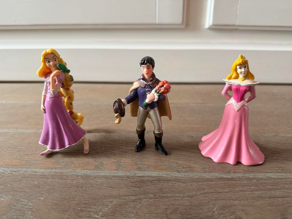 Disney prinsessen en prins figuren set Bullyland en Papo, Verzamelen, Ophalen of Verzenden, Gebruikt