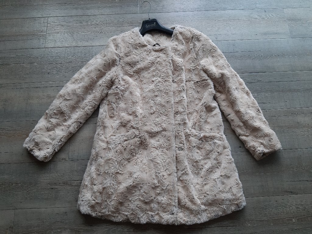 leuke roze jas Promiss maat XL-XXL - tussenjas, Ophalen, Promiss, Maat 46/48 (XL) of groter, Zo goed als nieuw