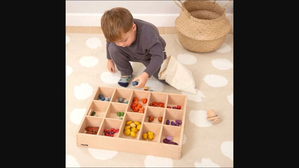 TickiT houten sorteerbak - nieuw, ., Nieuw, Ophalen of Verzenden, TickiT