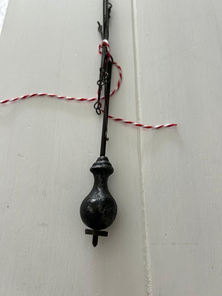Comtoise draadslinger + klootje 1,56 m ruilen…, Antiek en Kunst, Antiek | Klokken, Ophalen