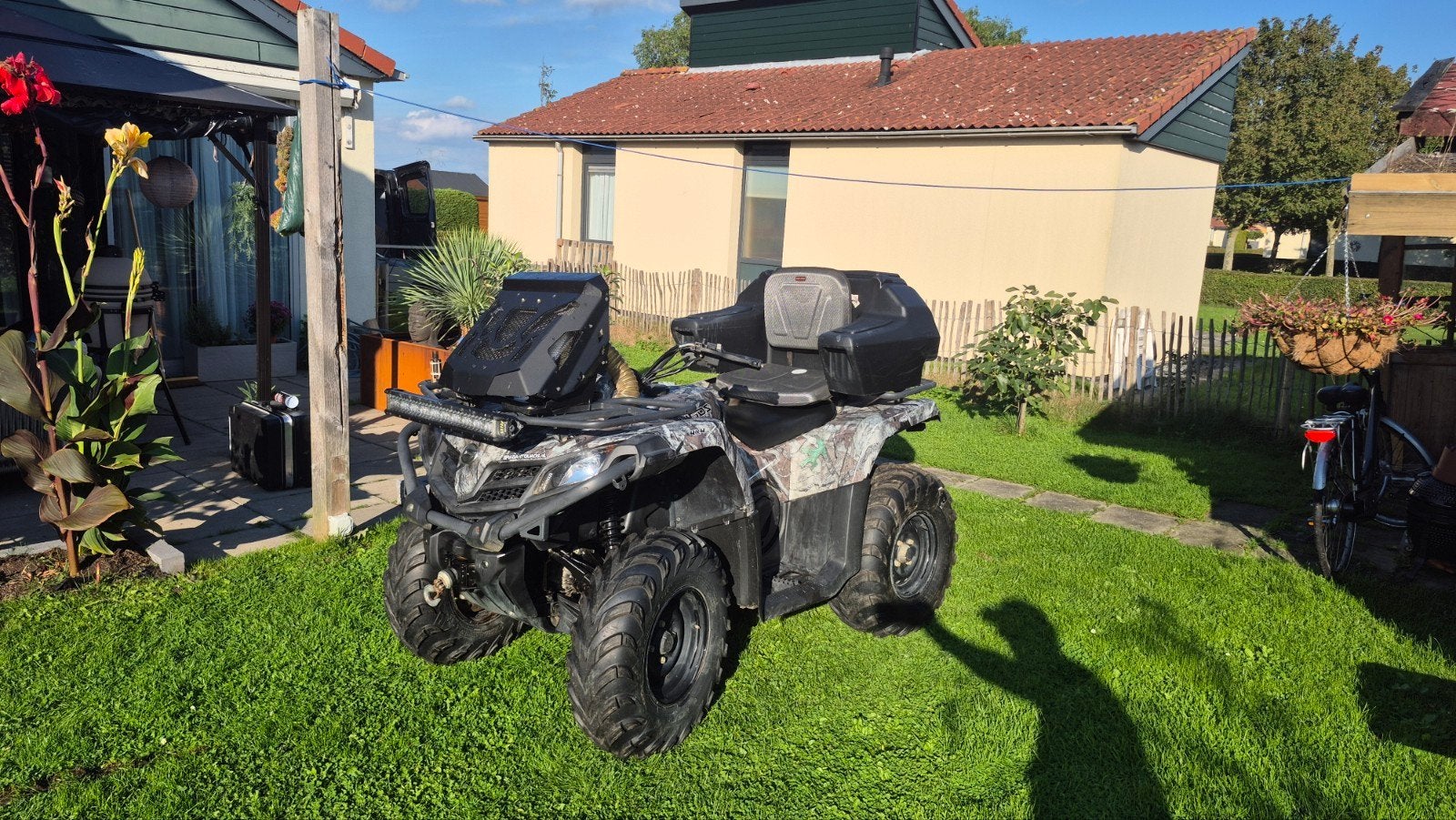 CFMOTO CFORCE 450 Camouflage Quad - Zeer Goede Staat, 1 cilinder, Meer dan 35 kW