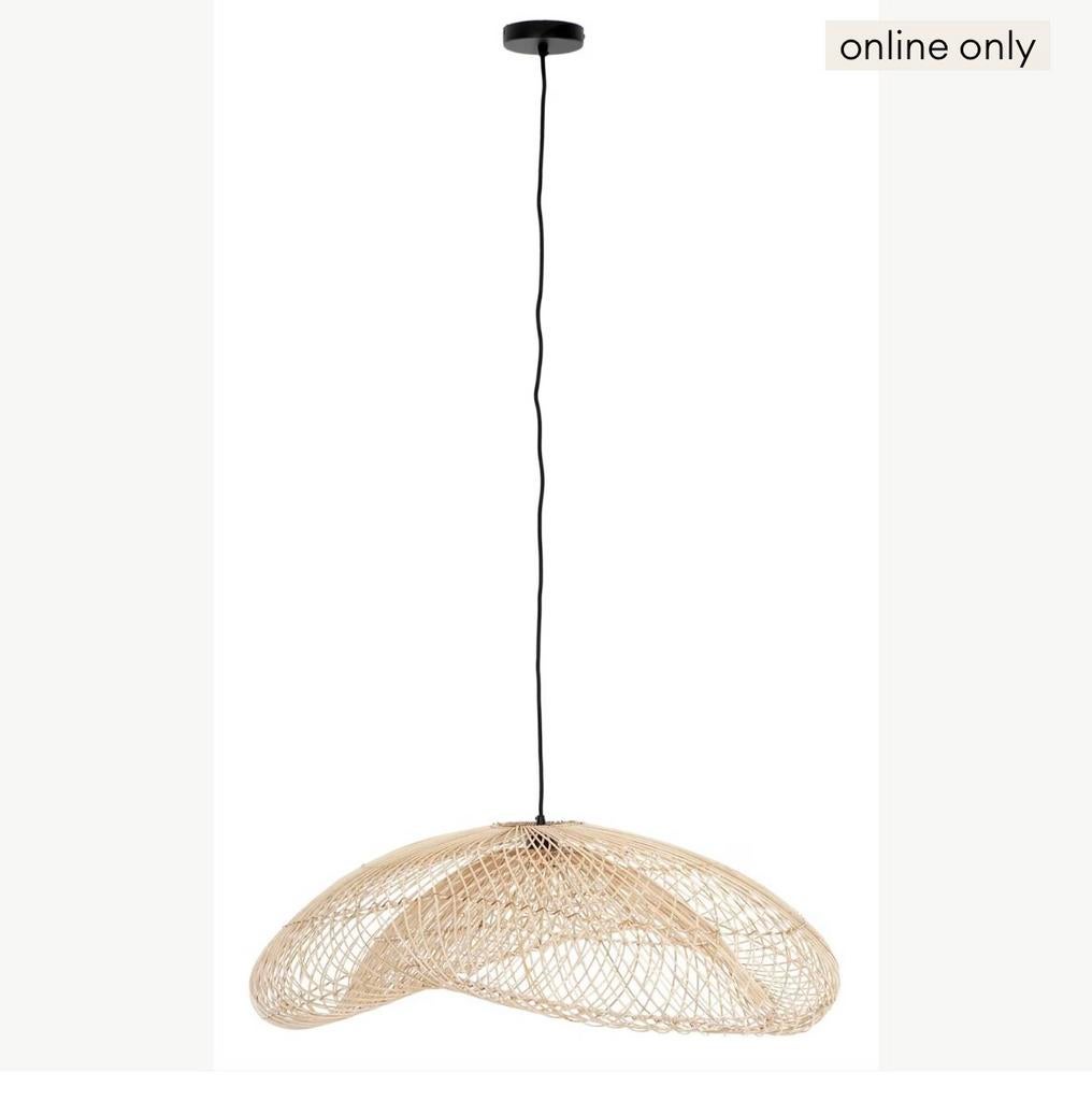 Hanglamp organisch nieuw in doos, Ophalen, Nieuw, Minder dan 50 cm, Overige materialen