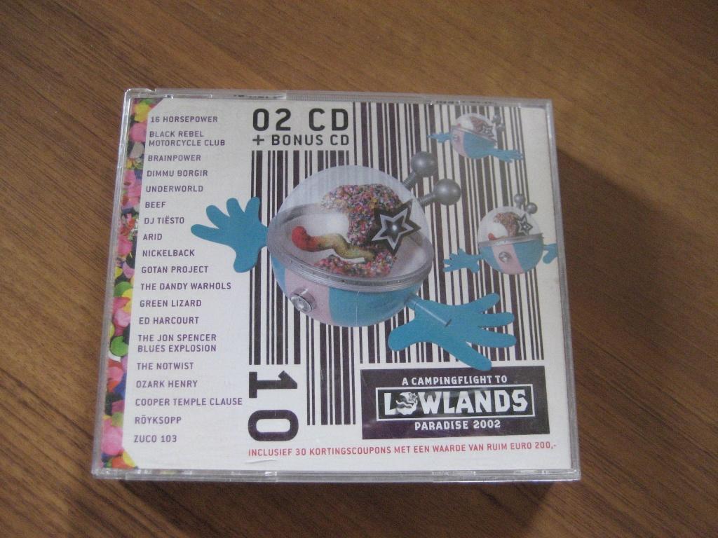 Lowlands 2002 box, Ophalen of Verzenden, Zo goed als nieuw