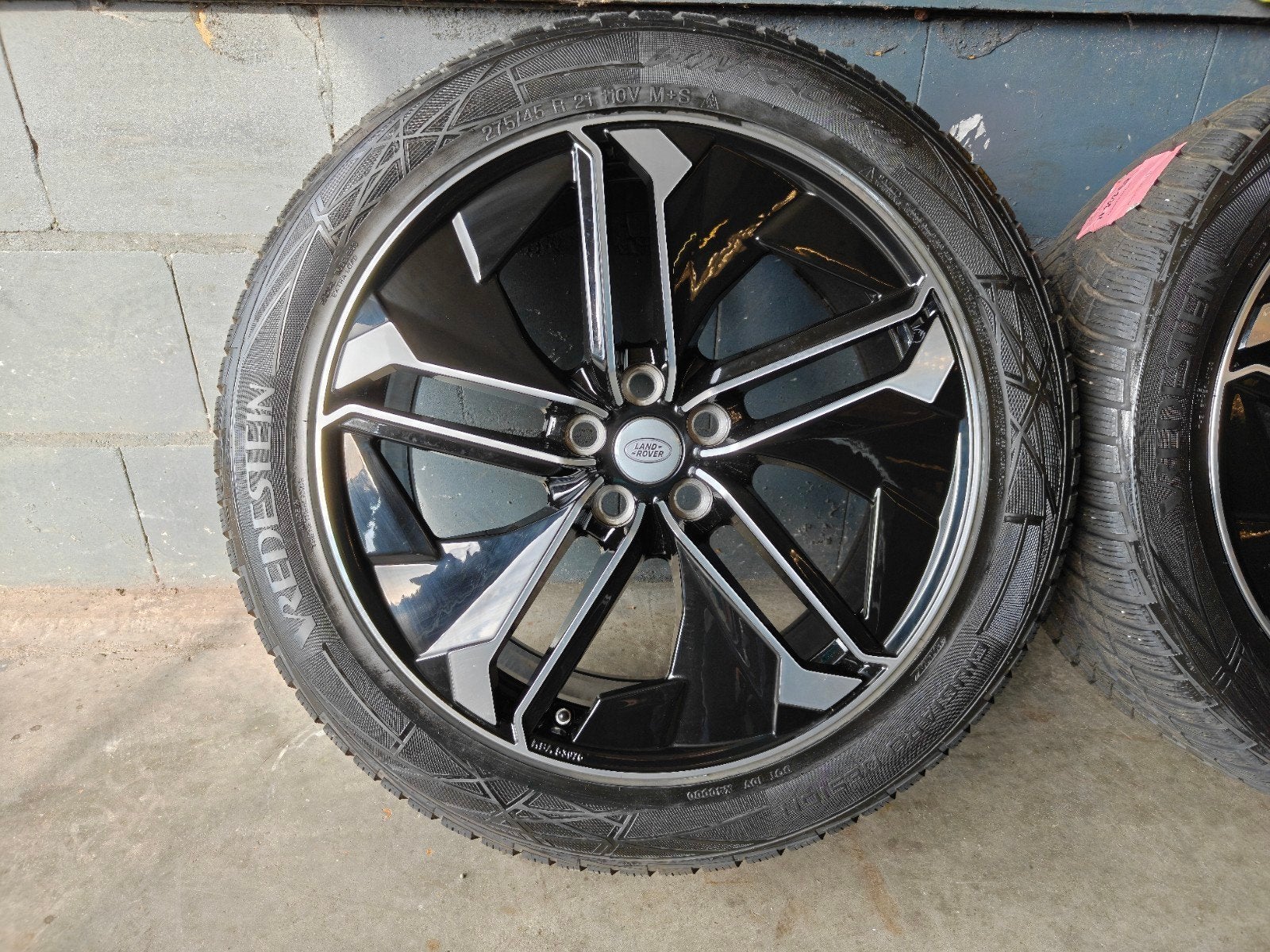 21" Range Rover Winterset Vredestein TPMS Borbet, Gebruikt, 275 mm, Banden en Velgen, Onbekend