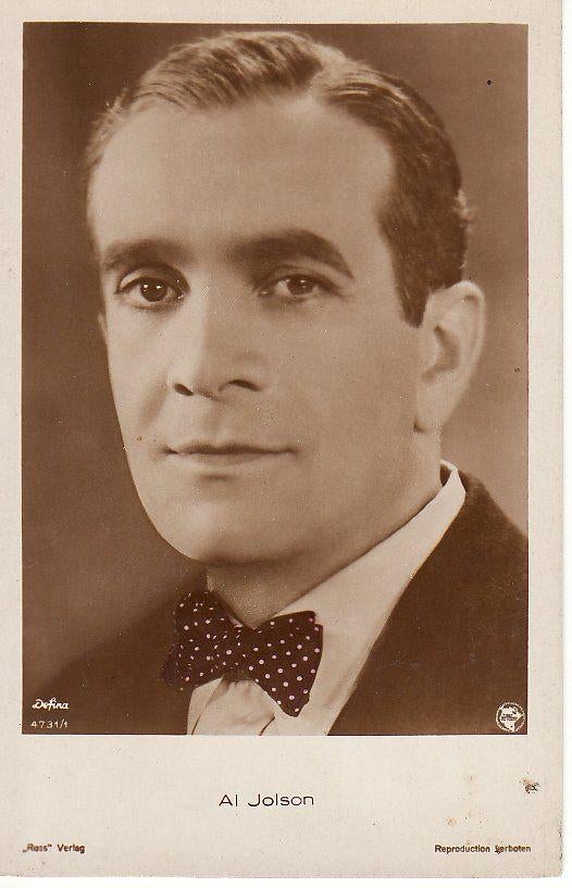 Filmacteur Al Jolson -mooie fotokaart voor € 1,00 ., Verzenden, Nieuw, Film, Foto of Kaart