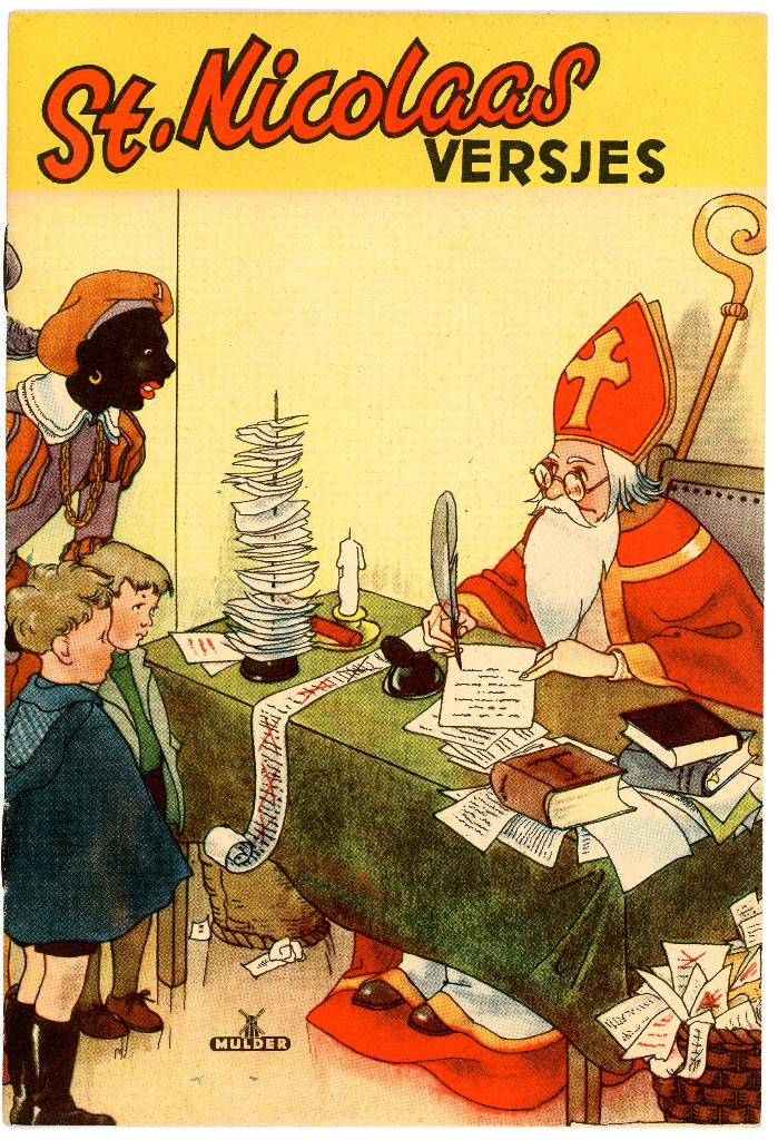 Uniek Complete set 4x Sinterklaas Versjes Mulder 1005 A-D, Ophalen of Verzenden, Nieuw
