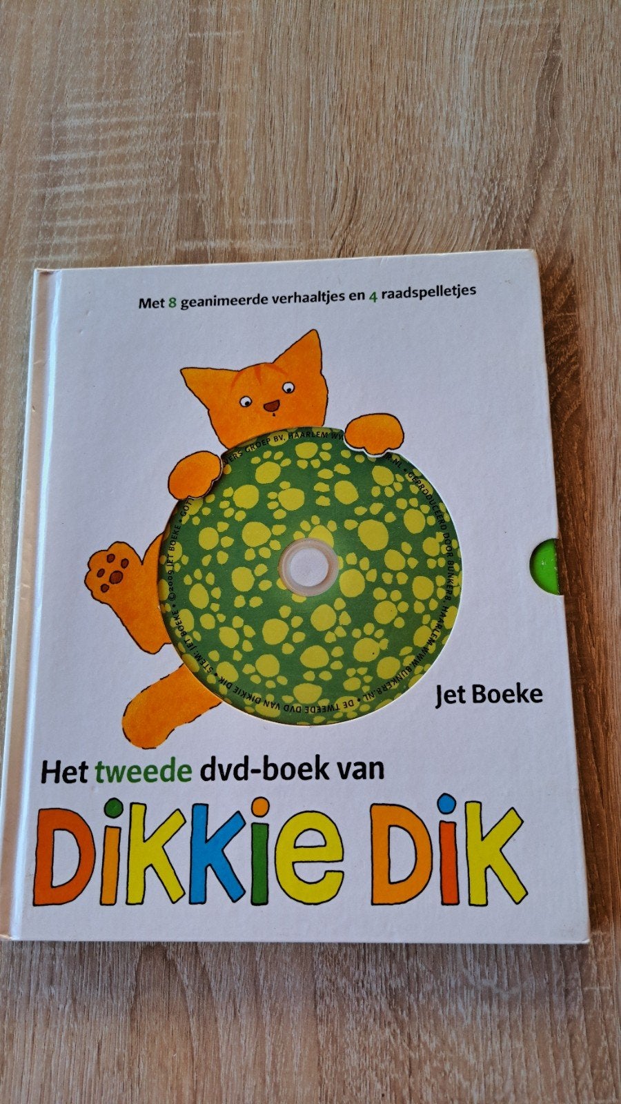 Het tweede dvd-boek van Dikkie Dik, Jongen of Meisje, Ophalen of Verzenden, Zo goed als nieuw, Voorleesboek