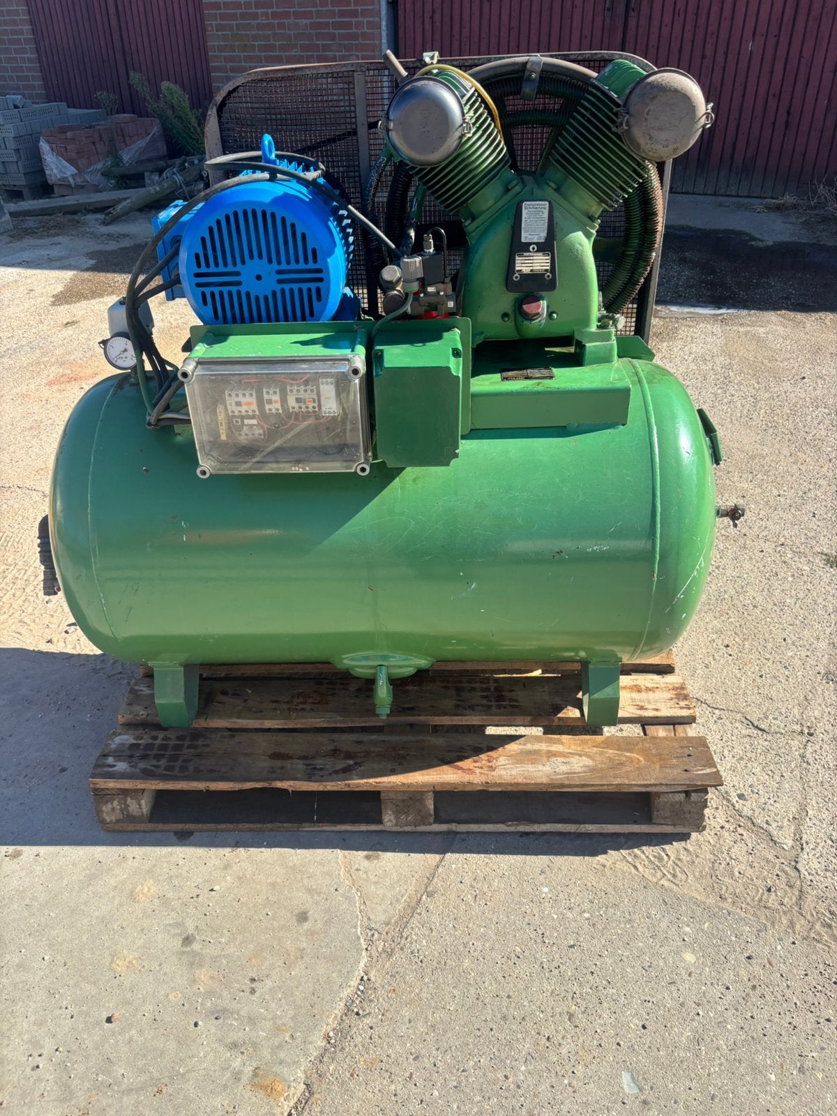 Grote alup compressor 380v., Ophalen, Gebruikt, Jsjs, Hdhs