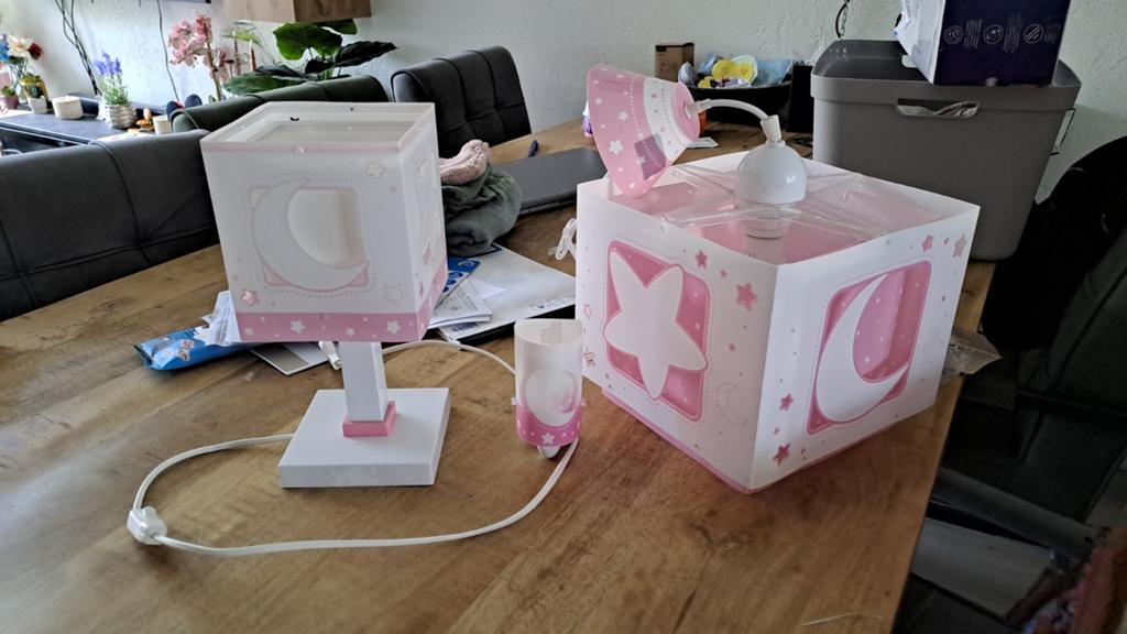 Lampenset te koop, Ophalen, Zo goed als nieuw, Lamp