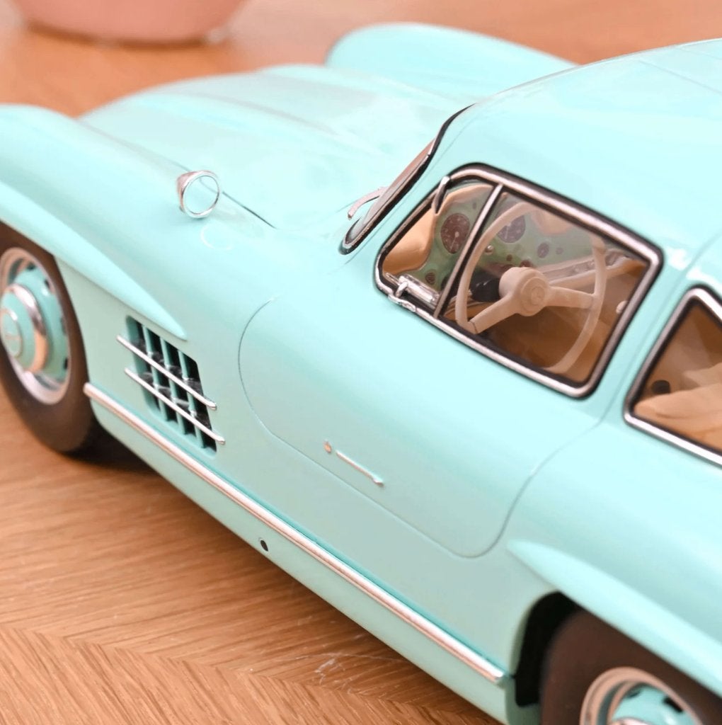 Mercedes 300 SL 1956 Turquoise 1/12 lim.ed. 200 pcs R 123853, Verzenden, Nieuw, Auto