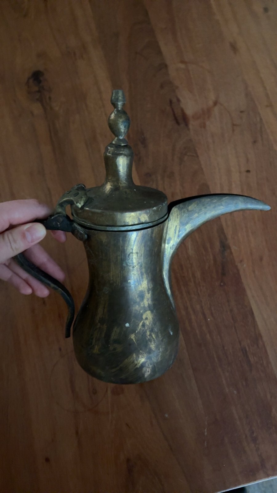 Antieke Arabische Dallah Koffiepot - Koper/Brons, Ophalen, Koper
