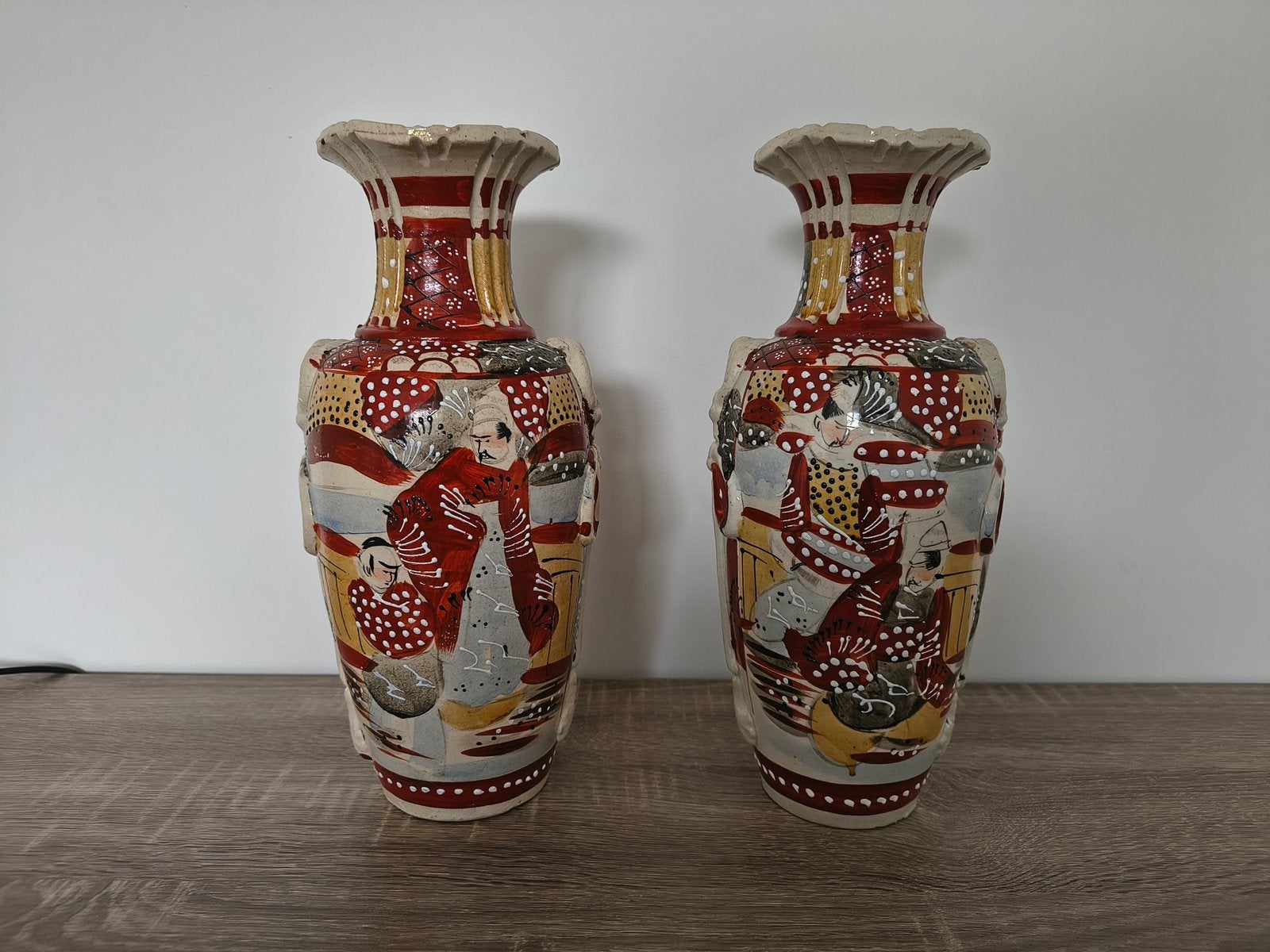 Japanse Satsuma vazen, Antiek en Kunst, Antiek | Vazen, Ophalen of Verzenden