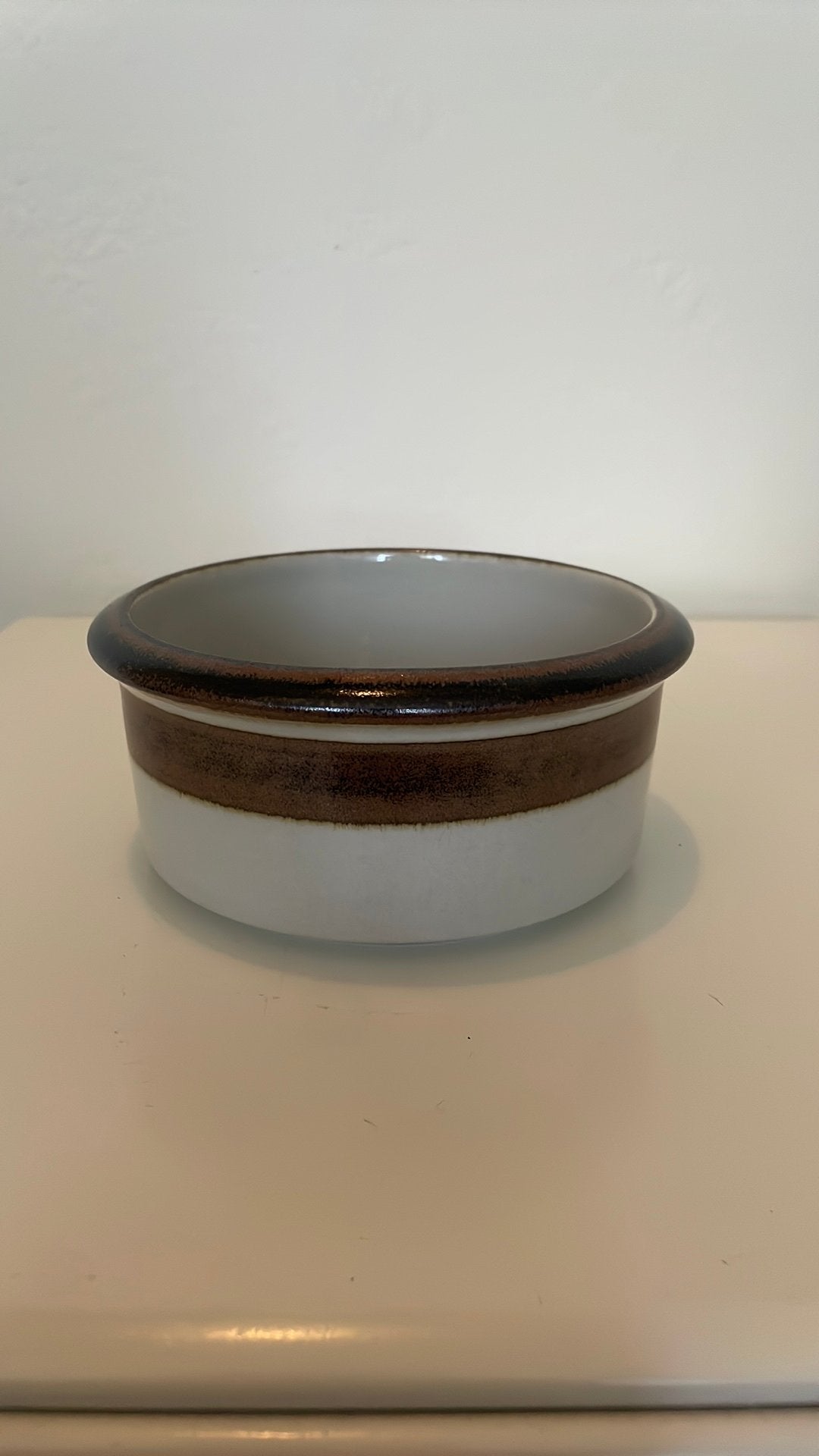 Vintage kom schaal Arabia Finland Karelia 14 cm, Ophalen of Verzenden