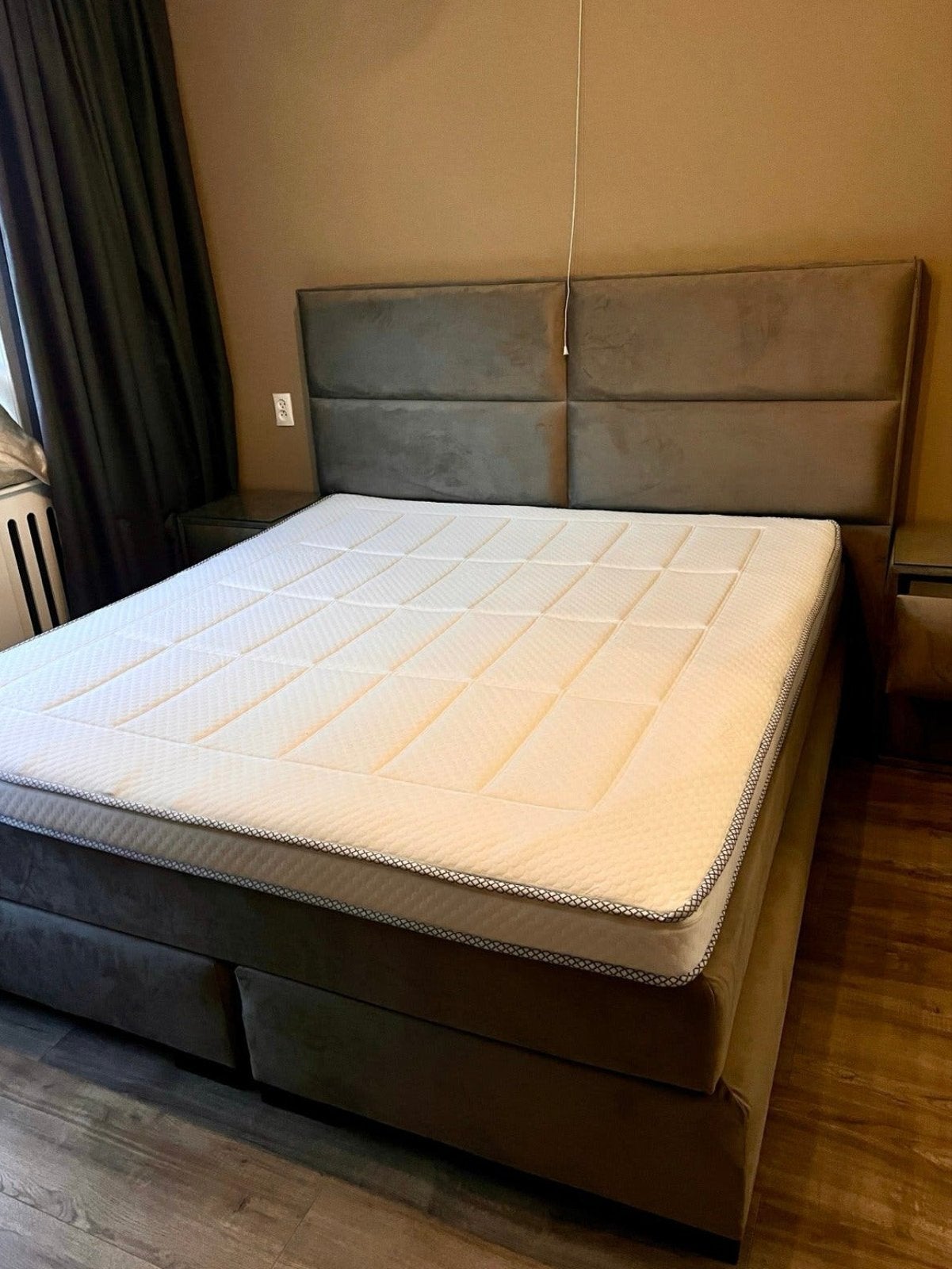 Zo goed als nieuwe topper micro pocketvering 180x200 cm, Huis en Inrichting, Ophalen, Tweepersoons, Zo goed als nieuw, Matras