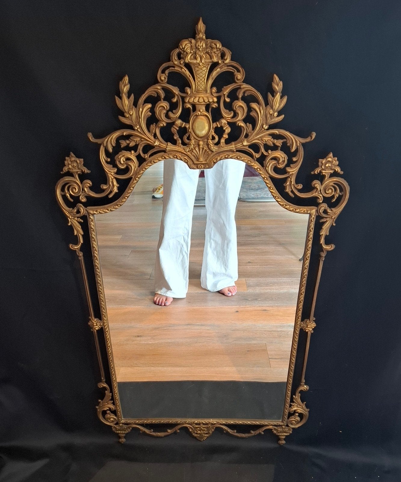 Italiaanse Rococo Consoletafel & Spiegel, Ophalen