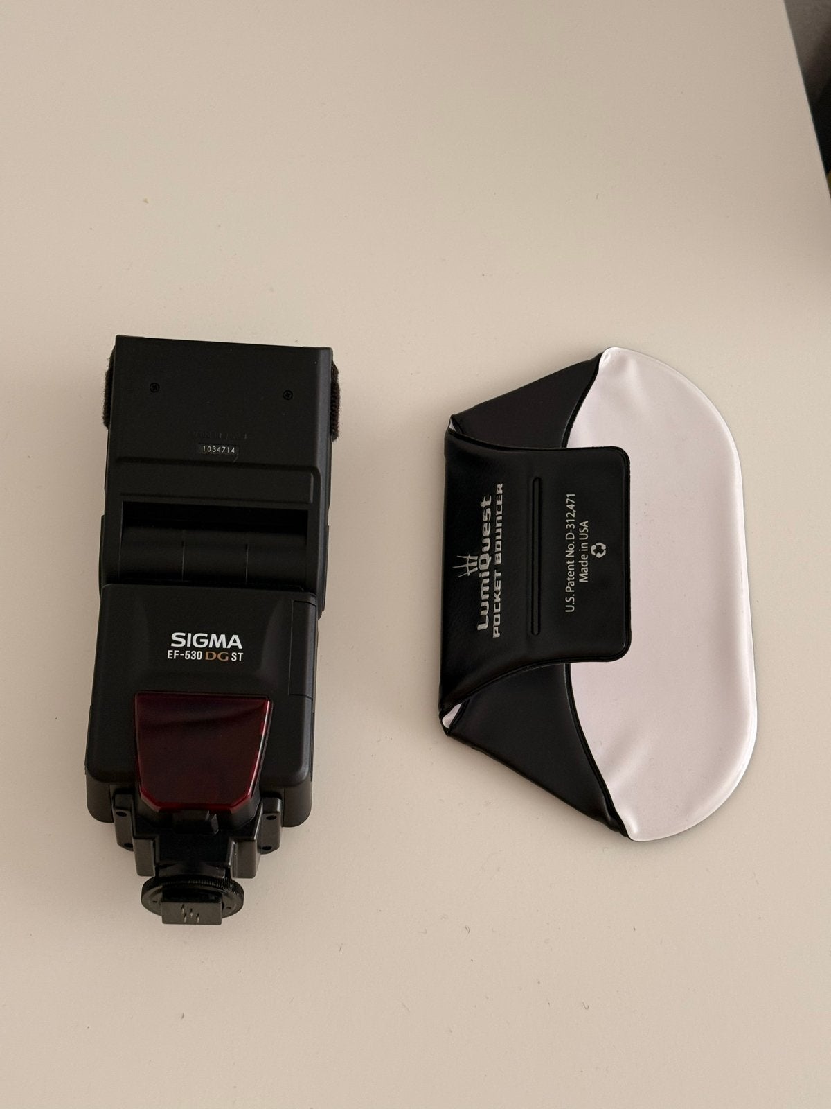 Sigma EF-530 DG ST flitser met opzetstukken, Gebruikt, Sigma, Externe flitser, Ophalen of Verzenden