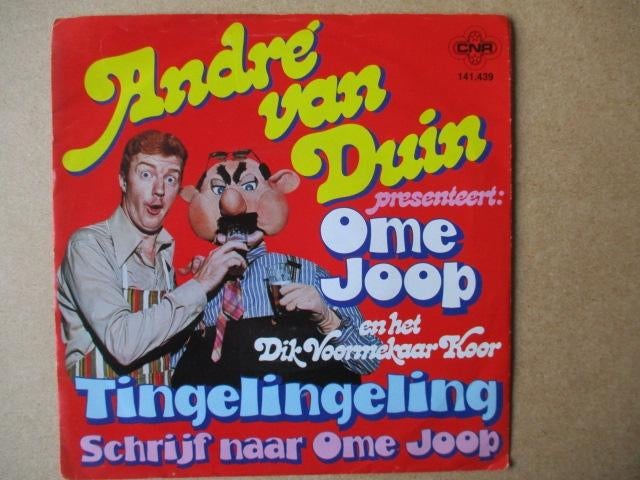 s5520 ome joop - tingelingeling, Cd's en Dvd's, Vinyl Singles, Gebruikt, Ophalen