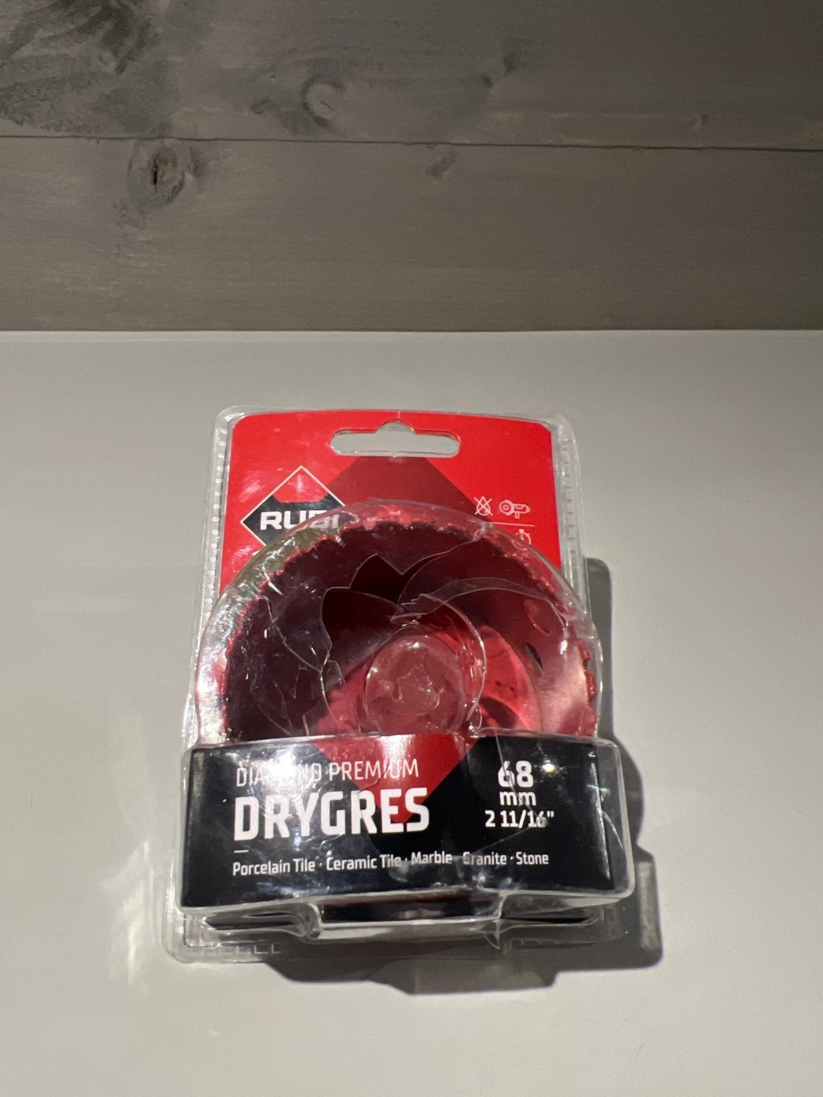 Rubi Diamond Premium Drygres gatenzaag 68mm, N, N, Nieuw, Ophalen of Verzenden