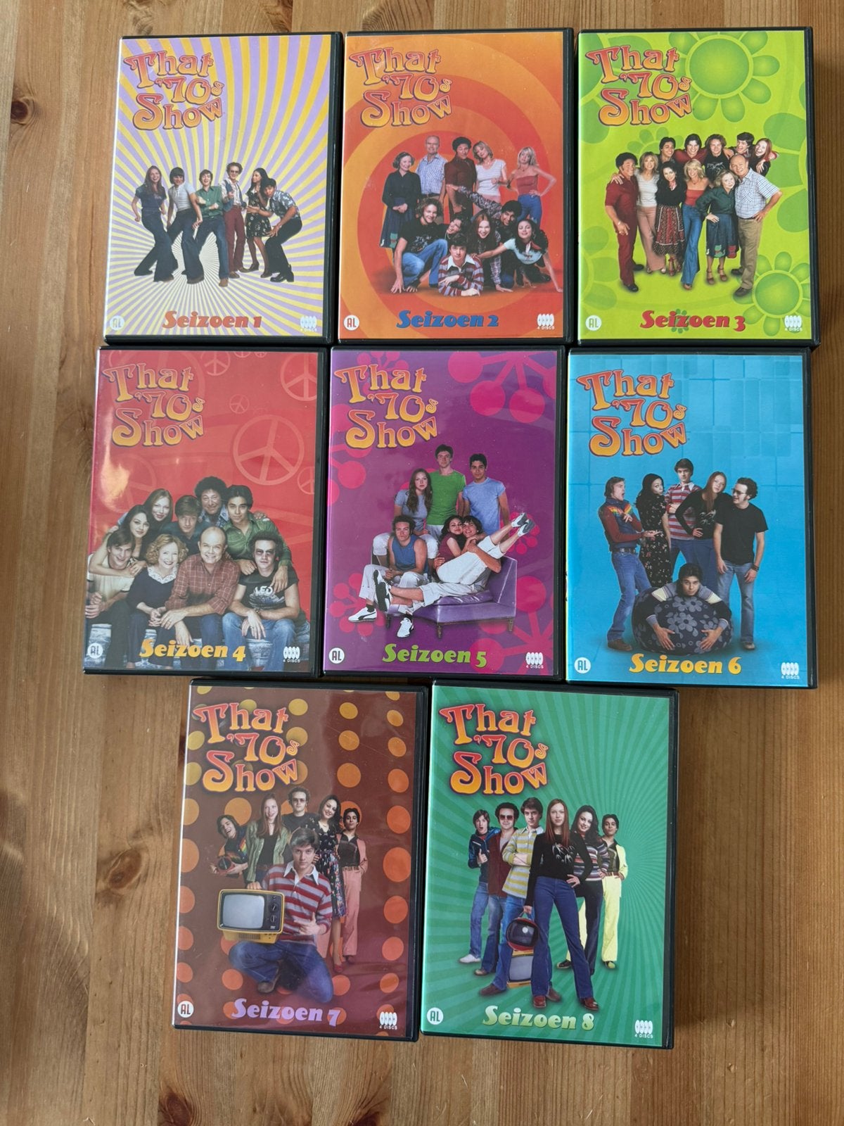 That '70s Show Complete Serie DVD Boxset Seizoen 1-8, Verzenden, Alle leeftijden, Boxset, Zo goed als nieuw