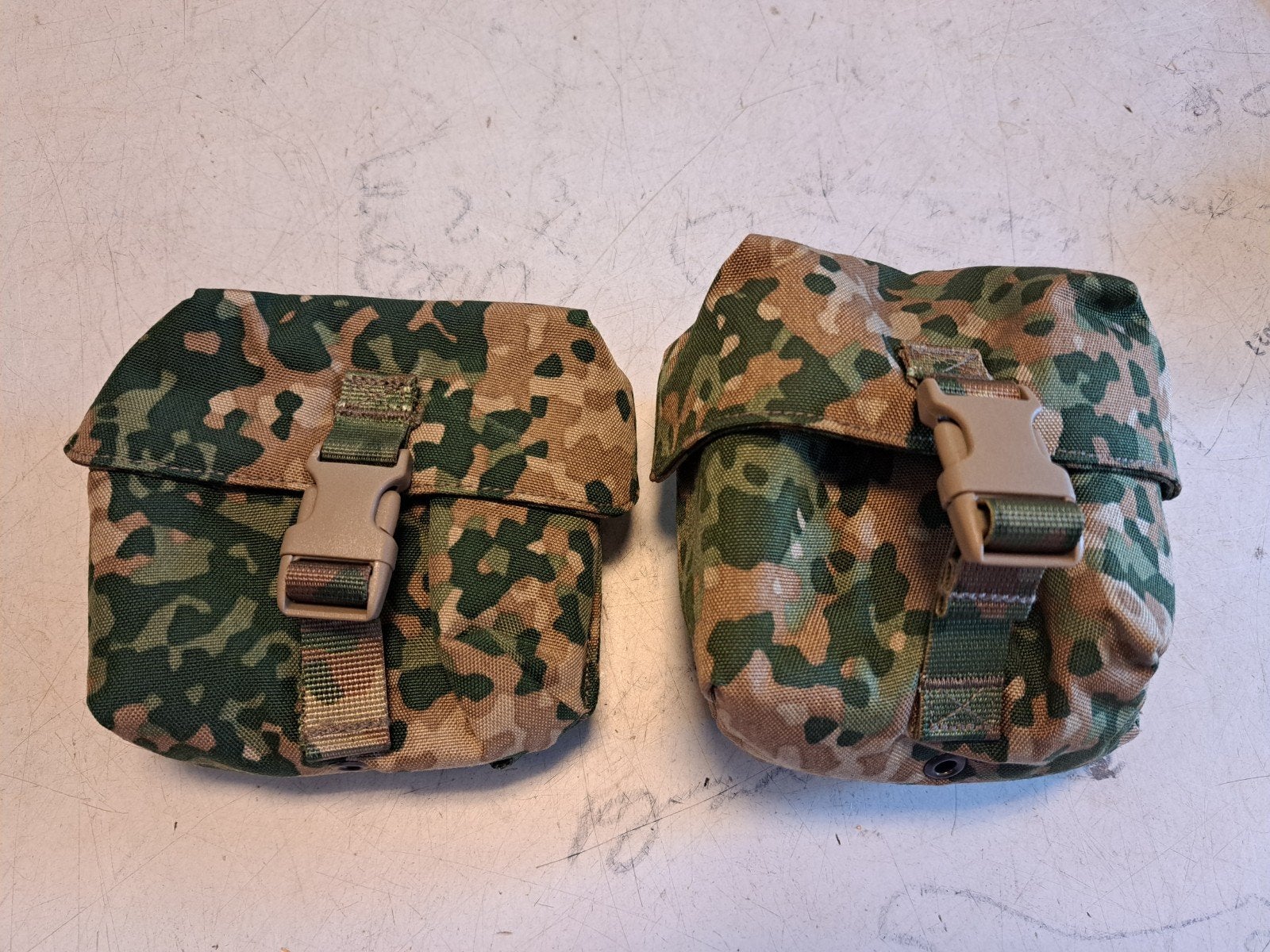 Set van 2 Sioen Defensie Pouches – NFP Multitone (1x Sniper, Verzenden, X, Nederland, Landmacht