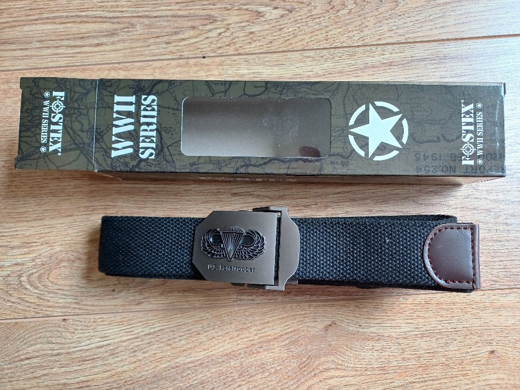 Ceinturen van oa Paratrooper, Air Force, US Marines, Zwart, Nieuw, Ophalen of Verzenden, Riem of Ceintuur