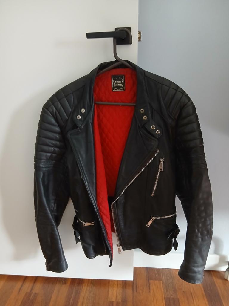 Motor jas, Motoren, Ophalen, Tweedehands, Jas | leer