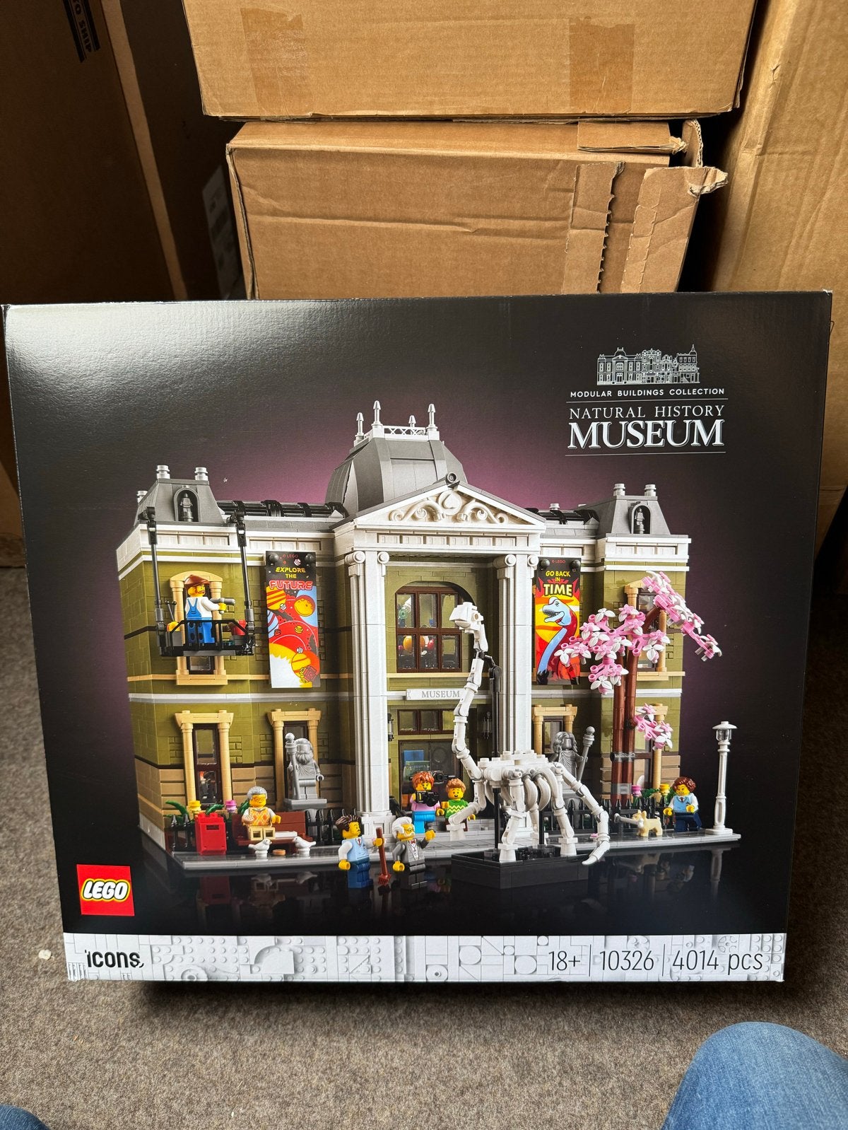 LEGO Icons 10326 Natural History Museum Nieuw in doos, Ophalen, Nieuw, Overige merken