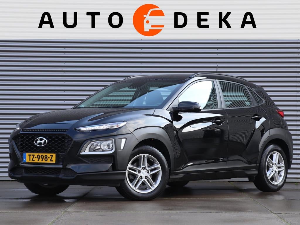 Hyundai Kona 1.0T Essence *Navigatie*Trekhaak*Camera*, Auto's, Hyundai, Voorwielaandrijving, Stof, Gebruikt, Zwart