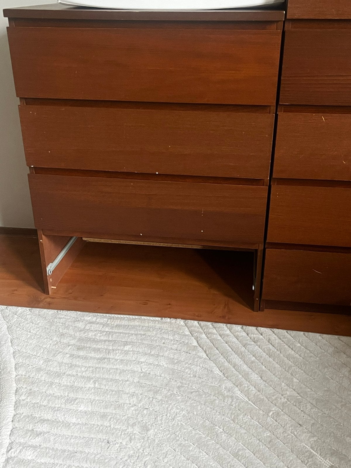 Gezocht: IKEA MALM lade (bruin), Ophalen, Gebruikt, 1 of 2 laden, 50 tot 100 cm
