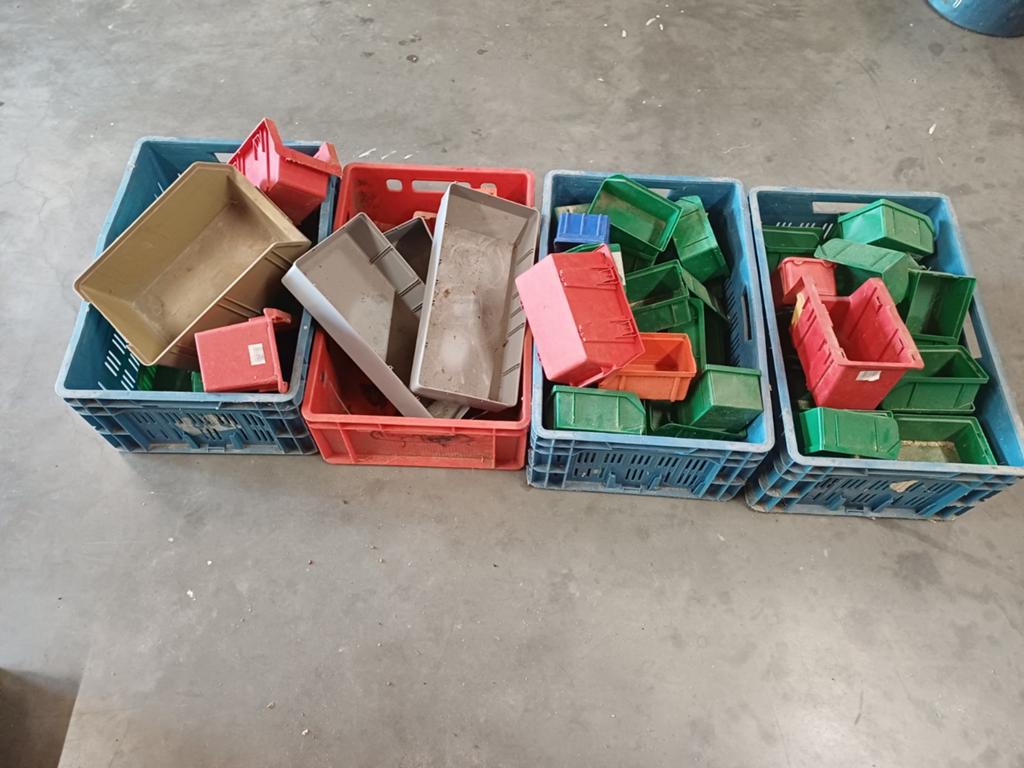 Di. Magazijnbakken, Ophalen of Verzenden, Minder dan 40 cm, Bak of Kist, Minder dan 35 cm