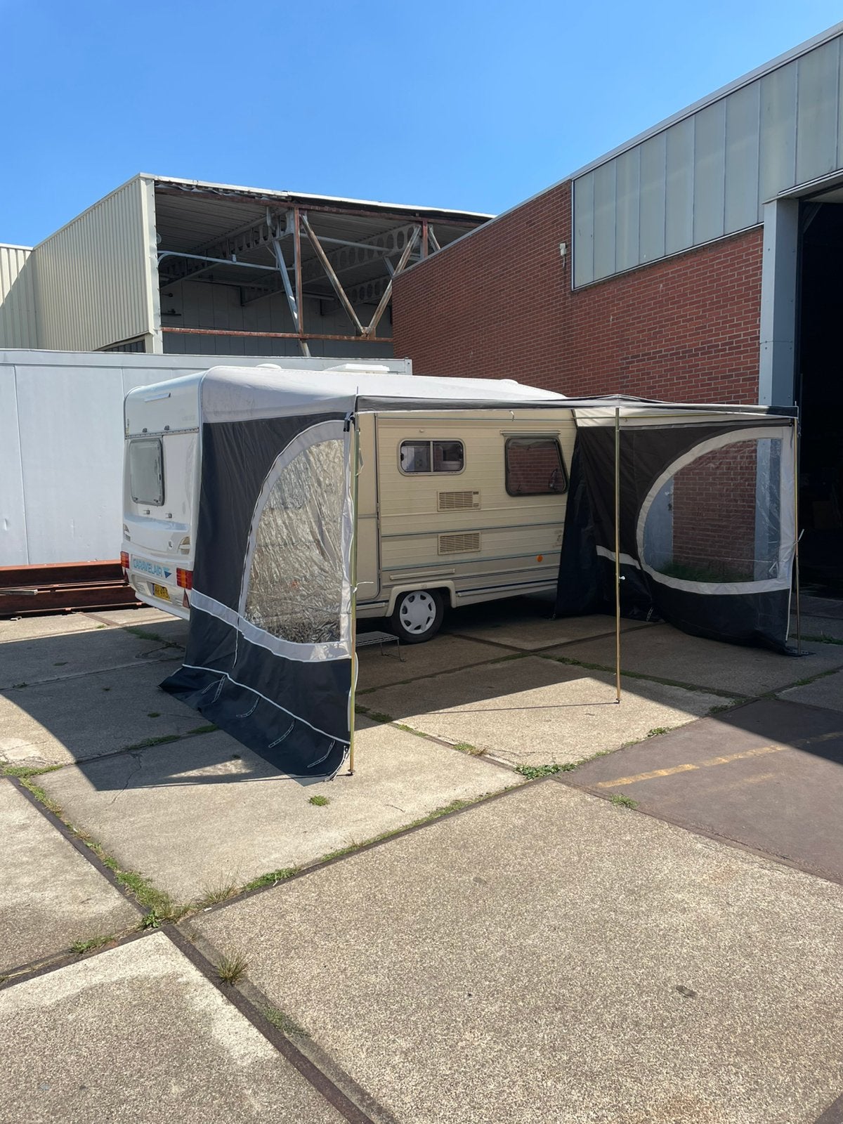 Caravalair bamba 395 met ten cate luifel bouwjaar 1997, Caravans en Kamperen, Rondzit, Particulier, Luifel, 500 - 750 kg