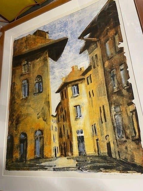 Litho Jeroen Hermkens, Antiek en Kunst, Kunst | Litho's en Zeefdrukken, Ophalen