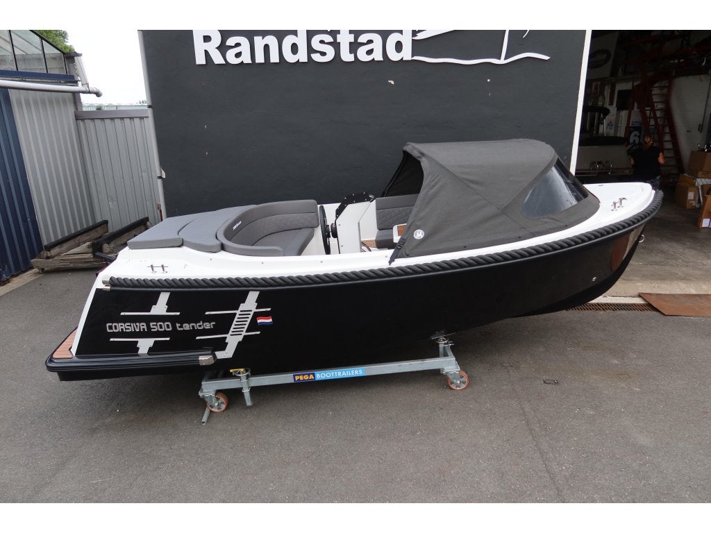 Overjarige Nieuw Corsiva 500 tender Suzuki 15 pk, Watersport en Boten, Niet ingevuld, Overige typen, Niet ingevuld, 2 m