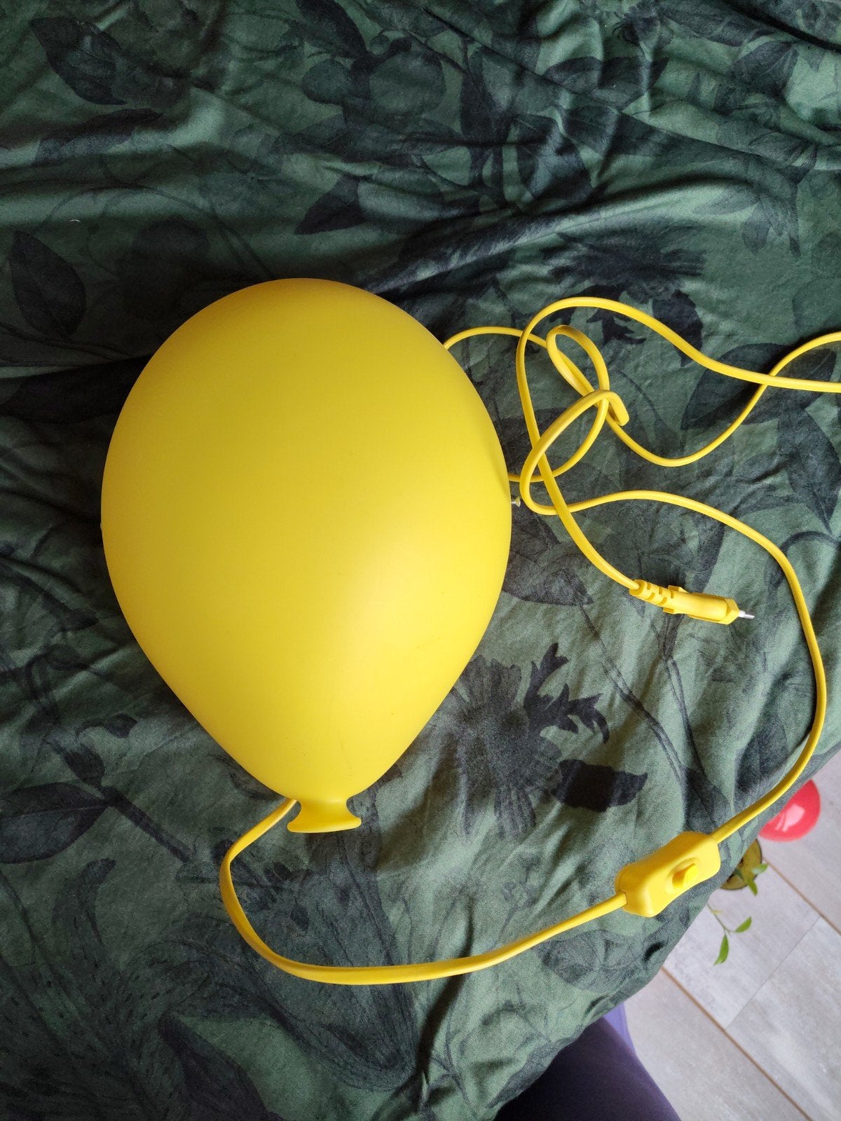 Geel balonnenlampe, kinderkamer, Ophalen, Nieuw, Kunststof