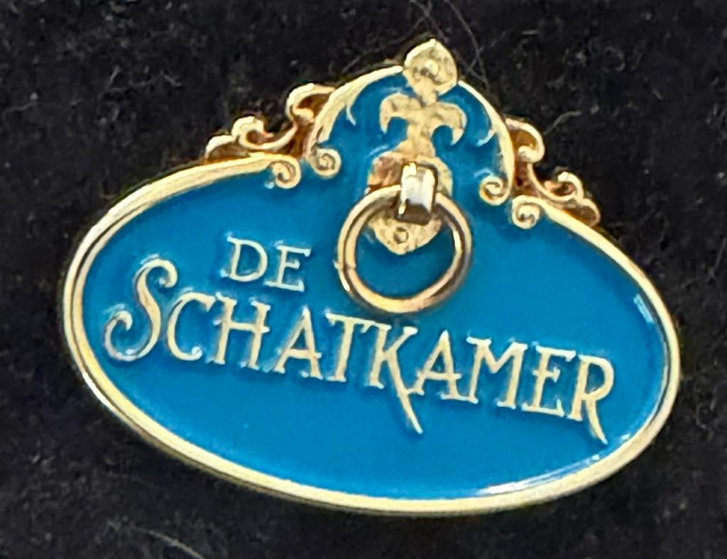 Efteling pin de Schatkamer, Verzamelen, Efteling, Ophalen of Verzenden, Zo goed als nieuw, Button of Speldje