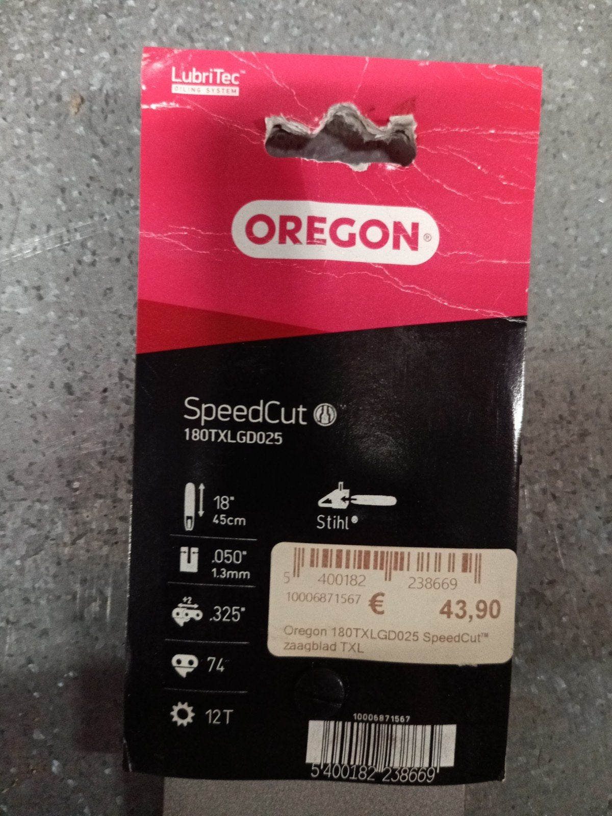 Oregon SpeedCut Kettingzaagblad 45cm Stihl, Ophalen of Verzenden, Oregon, ., .