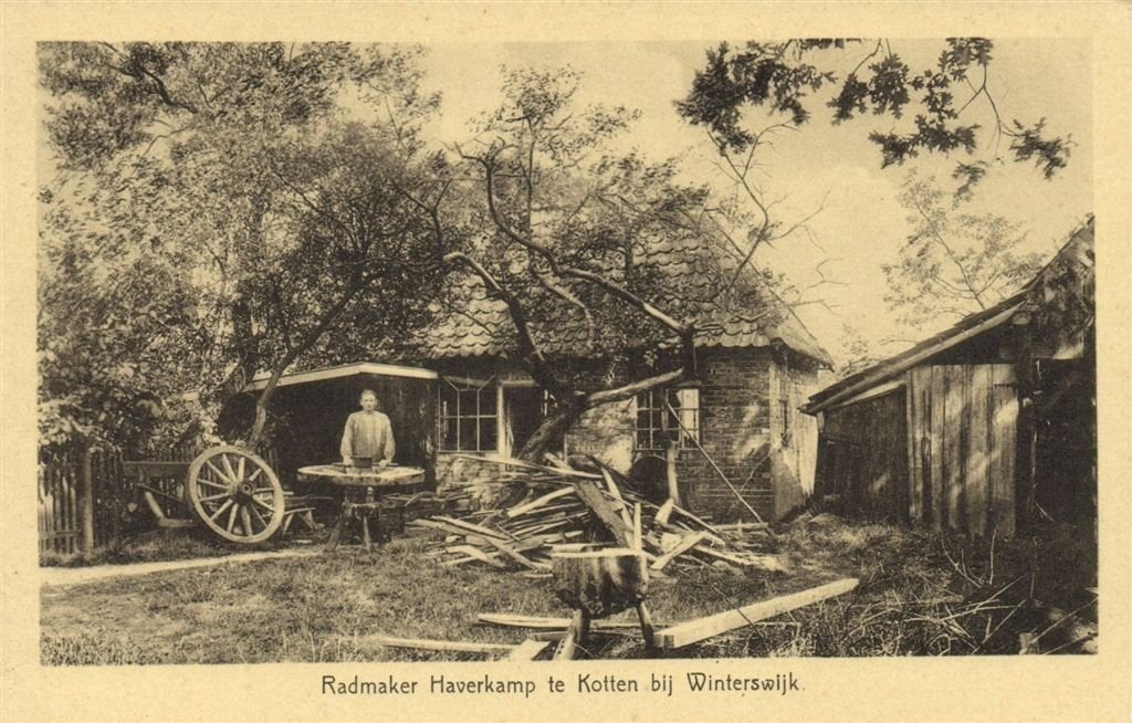 Radmaker Haverkamp te Kotten bij Winterswijk - ongelopen, Verzenden, 1920 tot 1940, Ongelopen, Gelderland