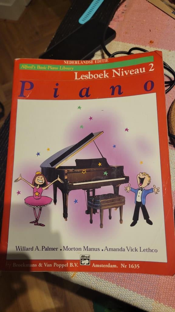 Alfred's Basic Piano Library Lesboek Niveau 2, Ophalen of Verzenden